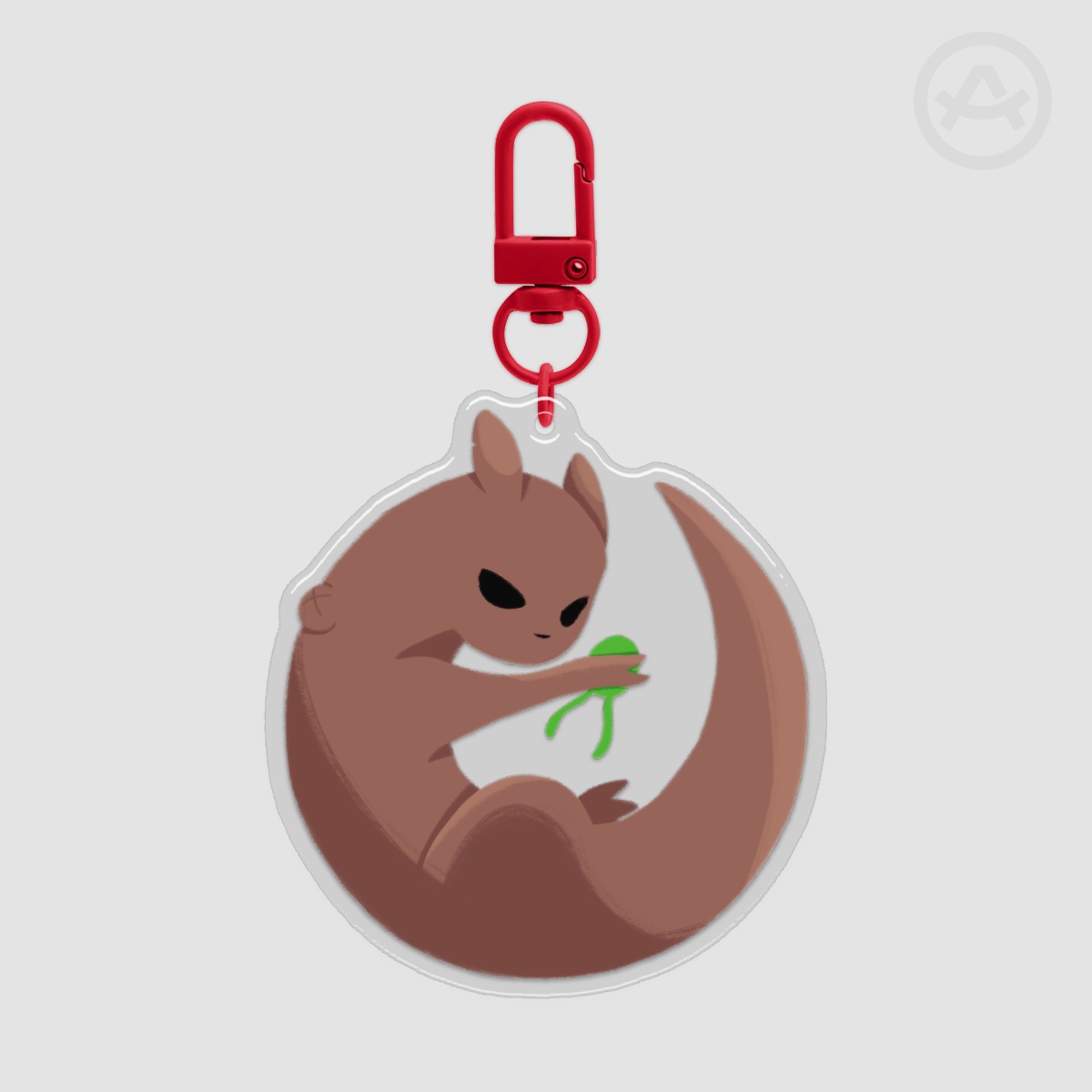 Hunter Epoxy Keychain