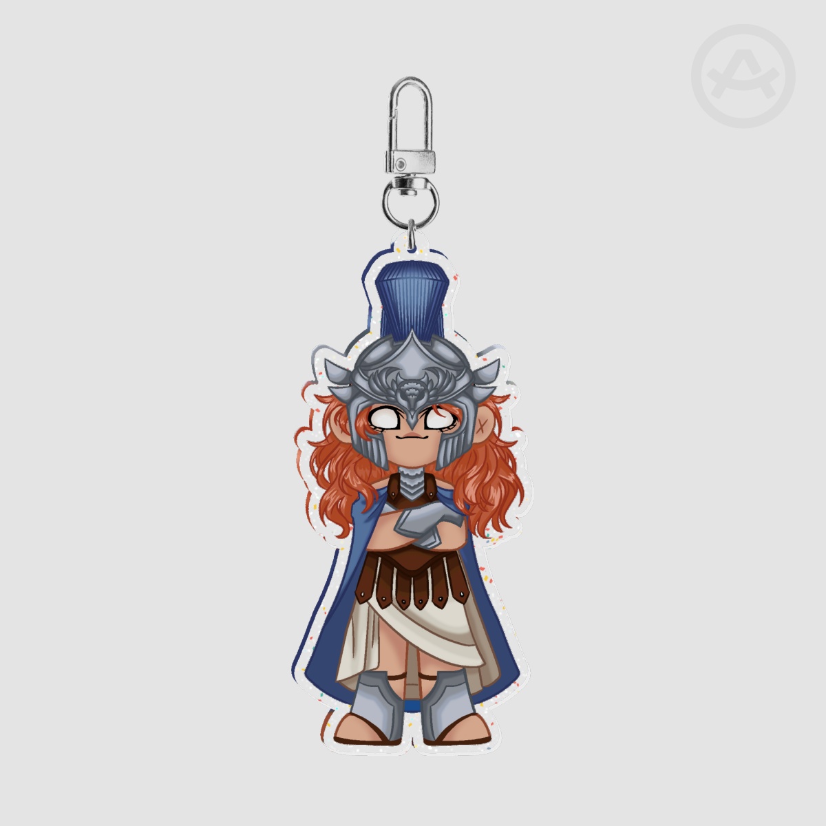 EPIC Athena Glitter Keychain