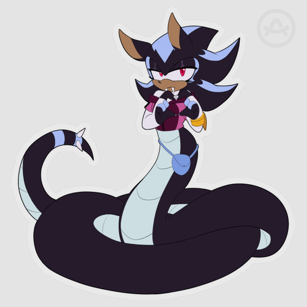 Naga Mephiles Sticker