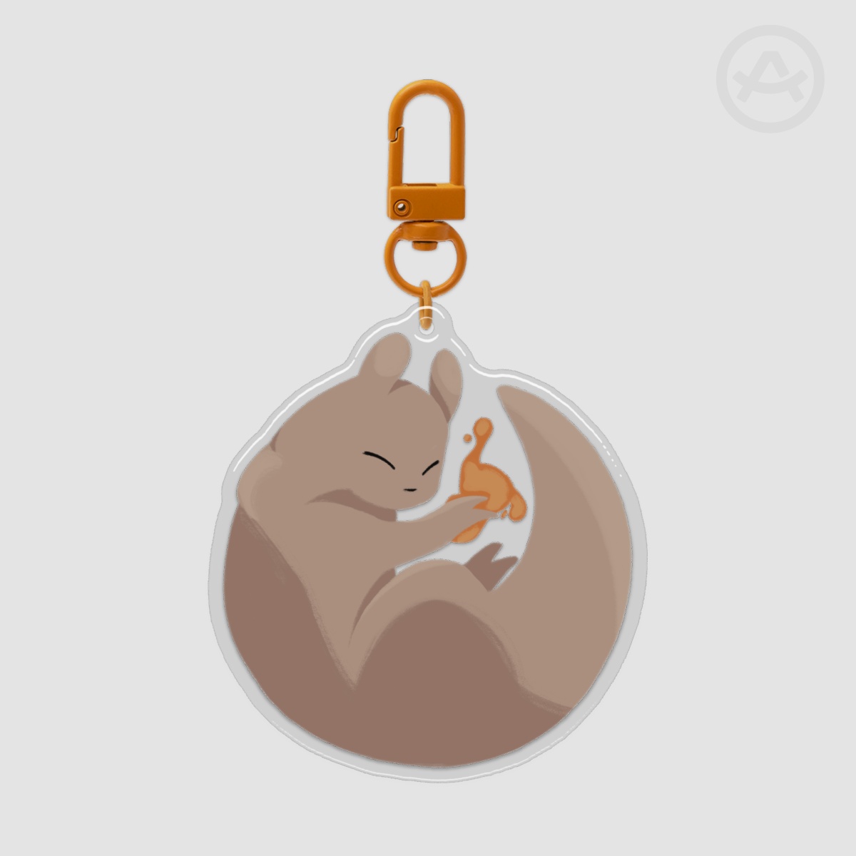 Gourmand Epoxy Keychain