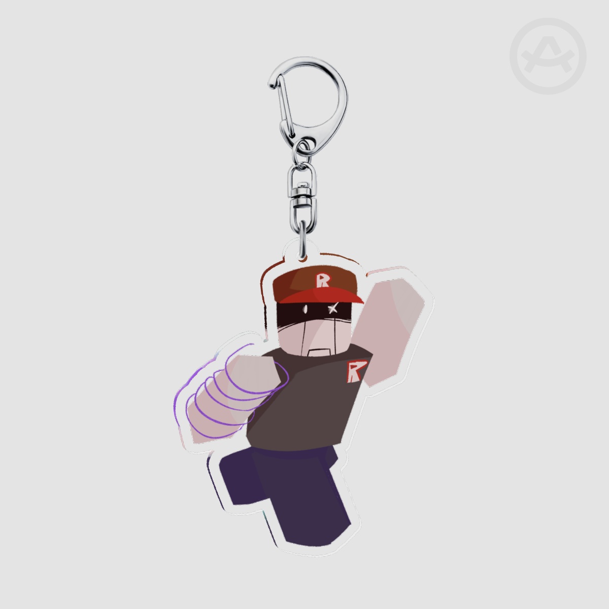 PROTOTYPE Acrylic Keychain // PWNed BY 14:00 (ROBLOX) by