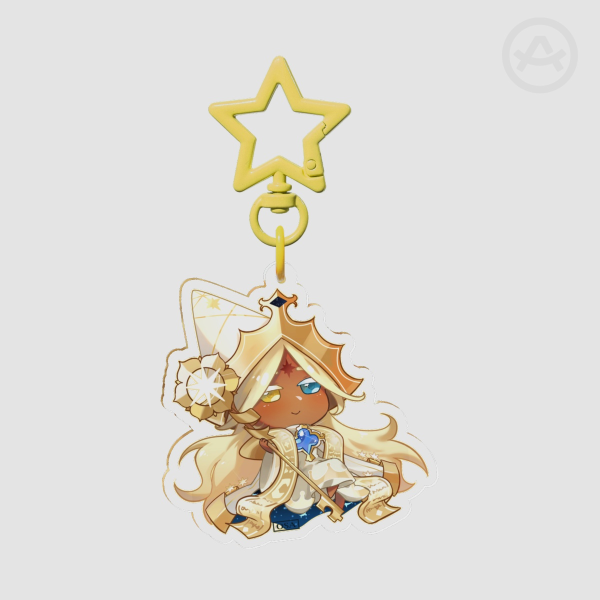 Acrylic Keychain Pure Vainilla Cookie