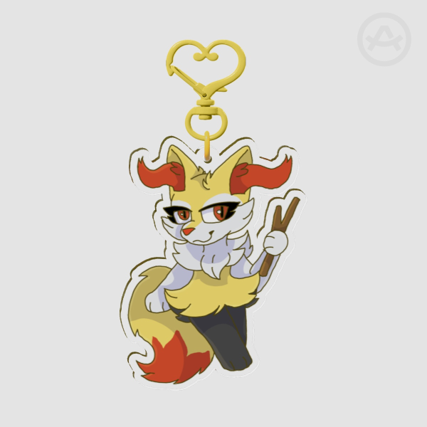Braxien-Acrylic Keychains