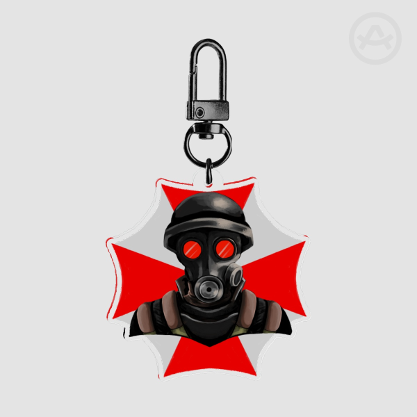 Hunk Resident Evil 4 Keychain