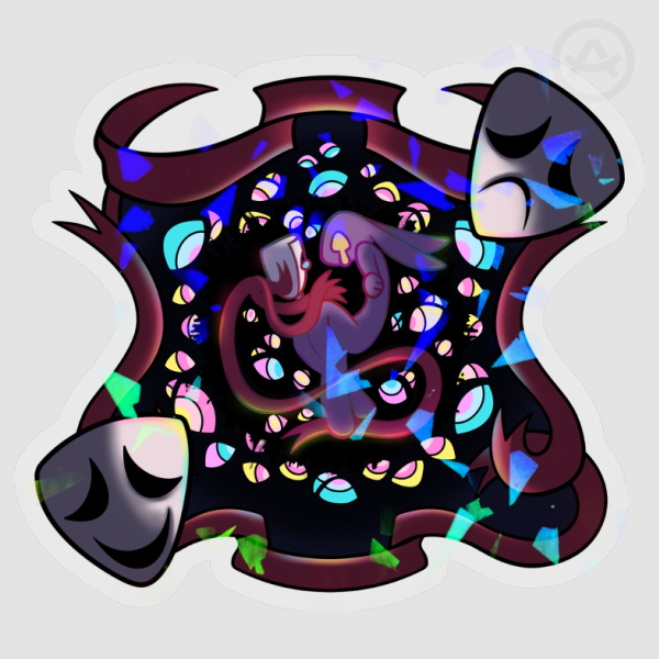 Ribbun Clear Sticker