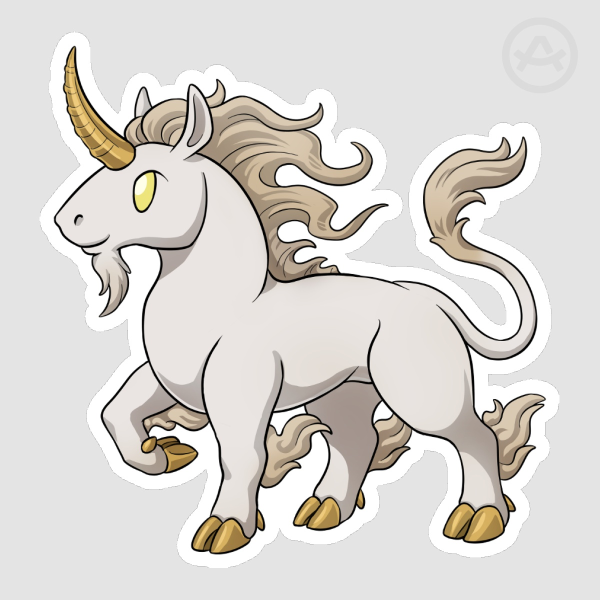 Lil Unicorn Sticker