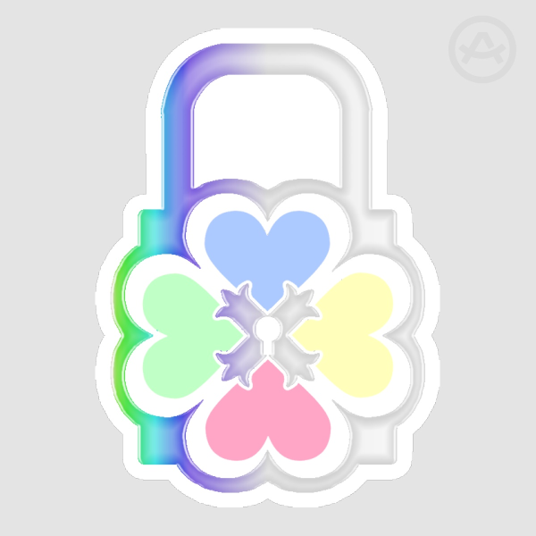 Shugo Chara | Humpty Lock | Foil Sticker