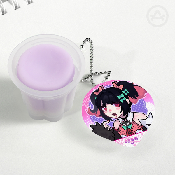 Nangong Yu Pudding Keychain ♡ [ZZZ]