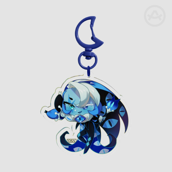 Acrylic Keychain Shadow Milk Cookie