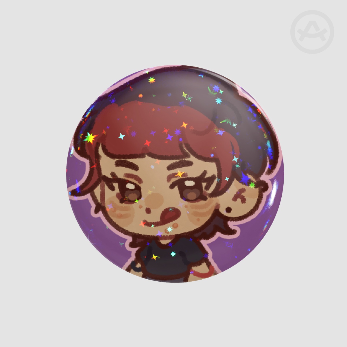 Nora - Button Pin