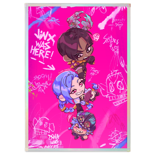 [Arcane] Zaun Girls Art Prints