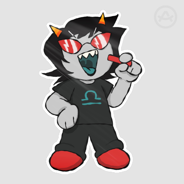 Homestuck - Terezi Sticker