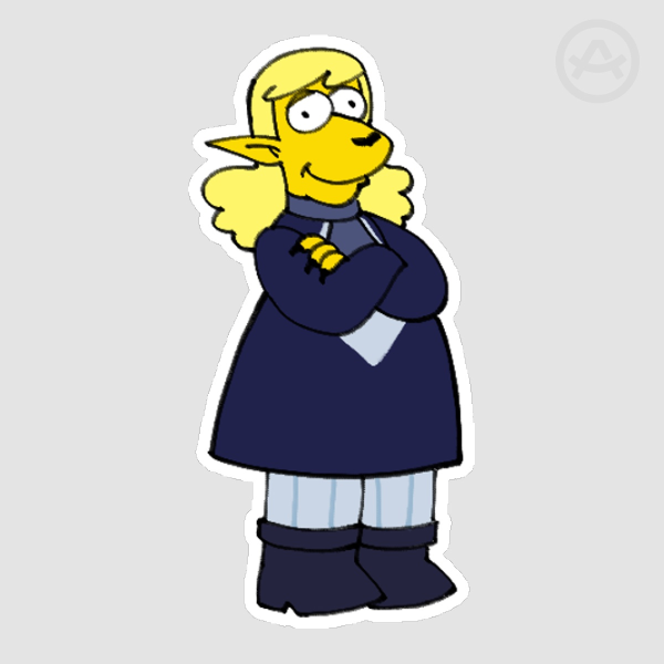 Wendell Simpson Sticker