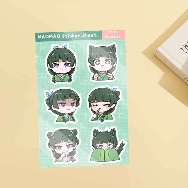 [Apothecary Diaries] Maomao Sticker Sheet
