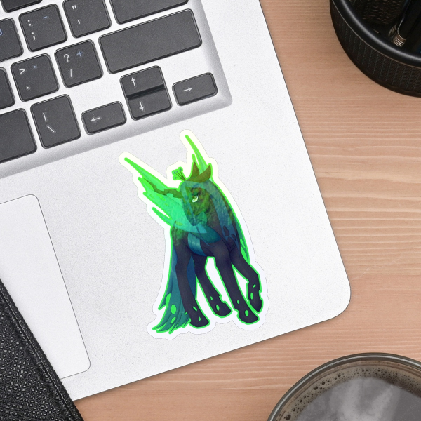 Queen Chrysallis | Holographic Stickers