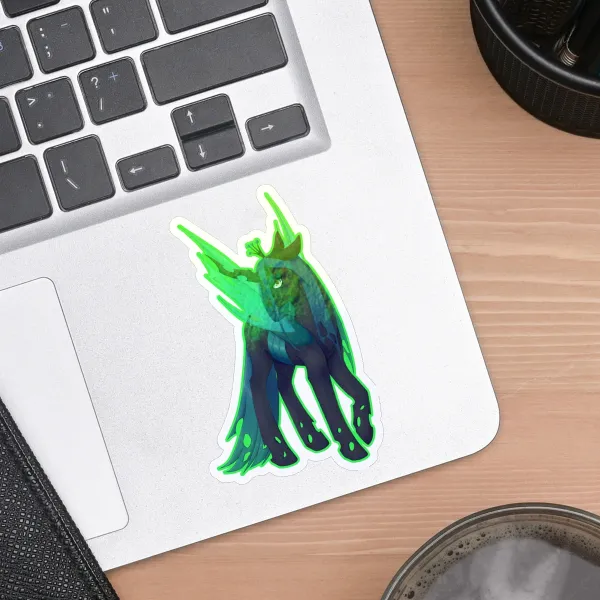 Queen Chrysallis | Holographic Stickers