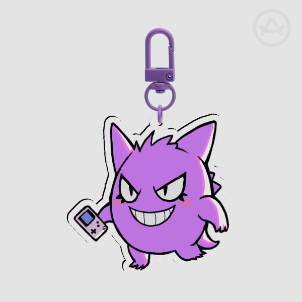Gengar Acrylic Keychain