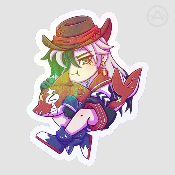 Boothill Dormitory Holo Sticker