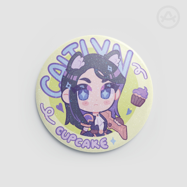 Caitlyn Round Badge
