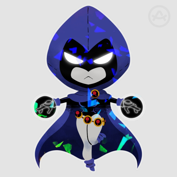 Teen Titans - Raven Sticker