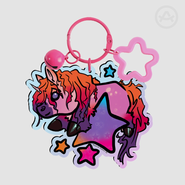 Rainbow Acrylic Keychains Endlings Dawn