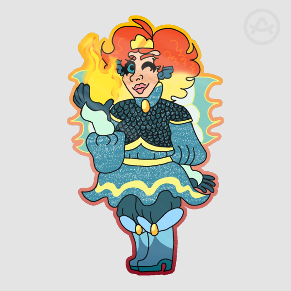 Bloom Winx Club Die Cut Sticker