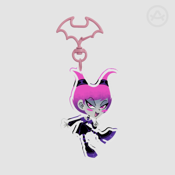 Teen Titans - Jinx Keychain