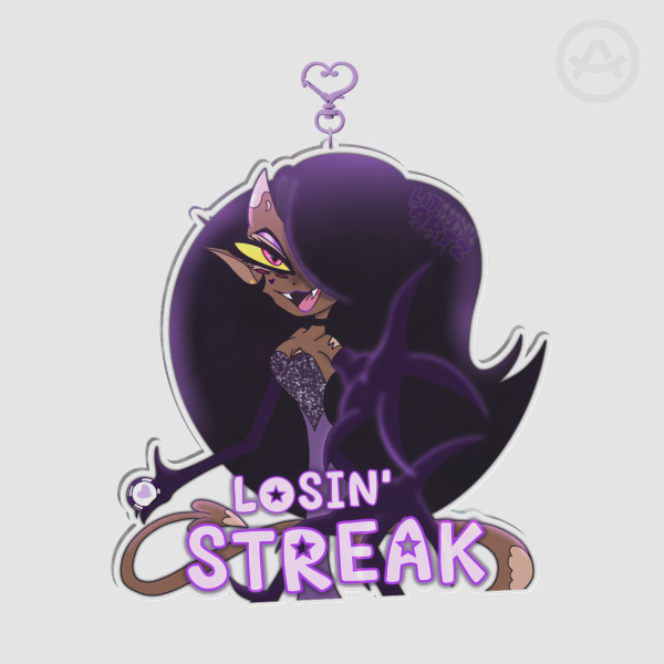 Loosin Streak Acrylic Keychains