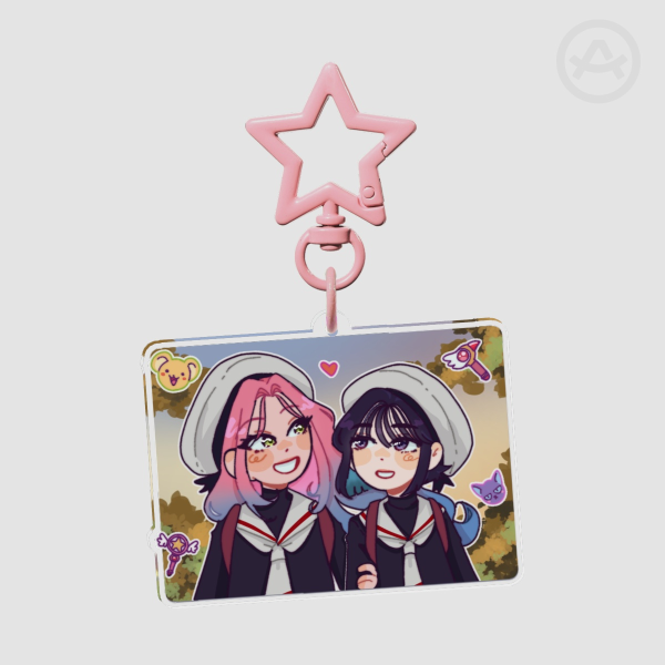 alnst mizisua sakura cardcaptor au keychain