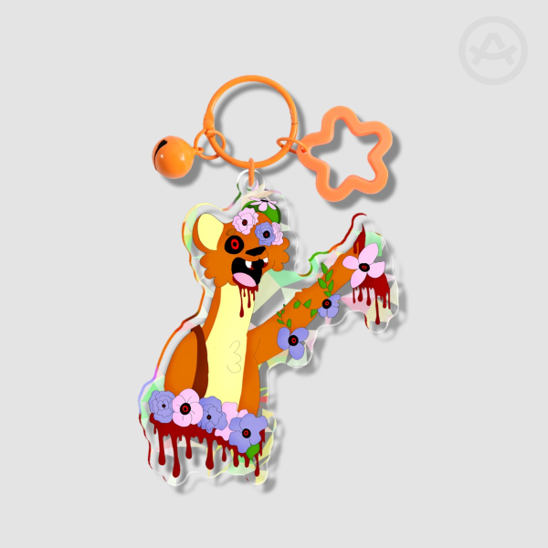 Springween: Willy's Wonderland Broken Glass Acrylic Keychains