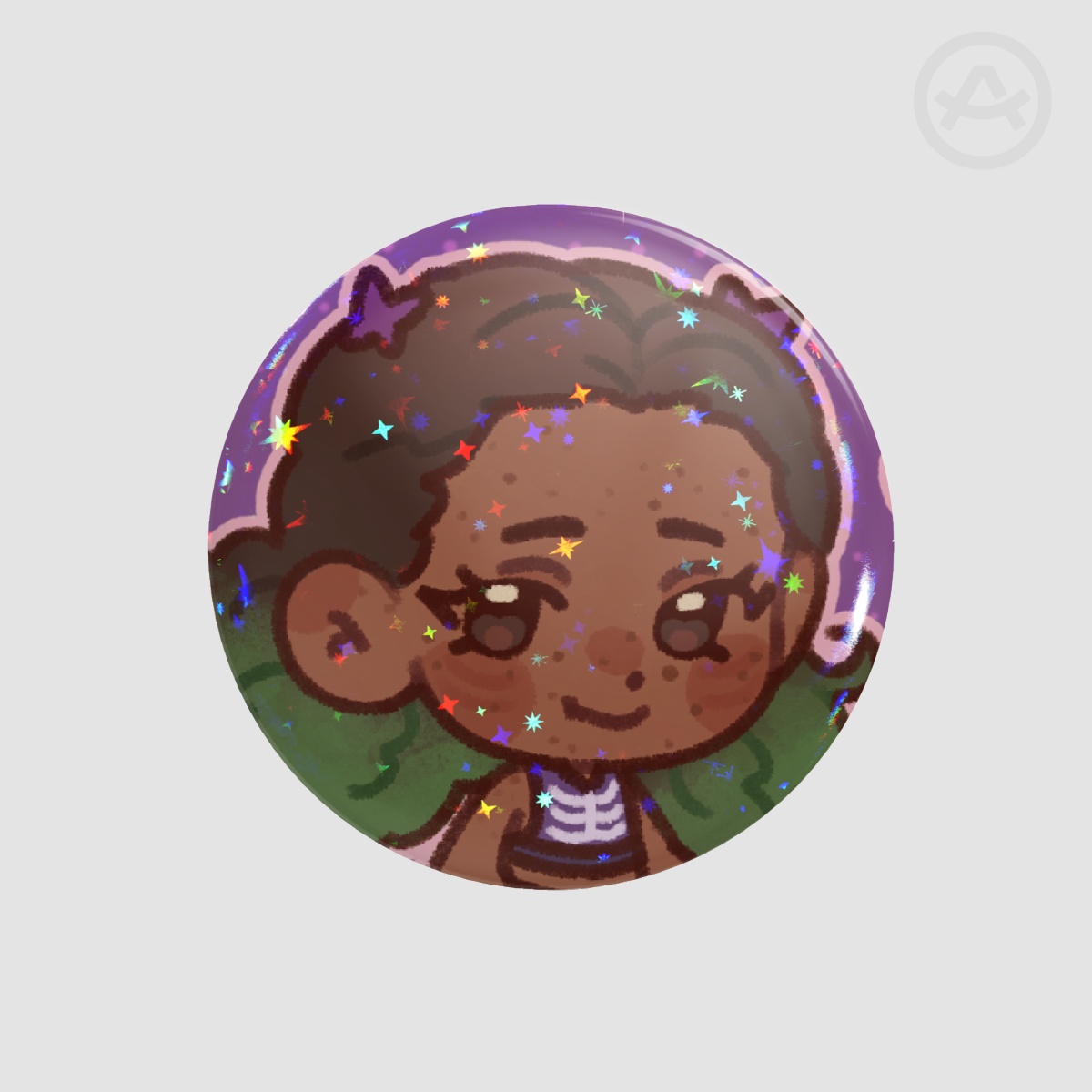 Autumn - Button Pin