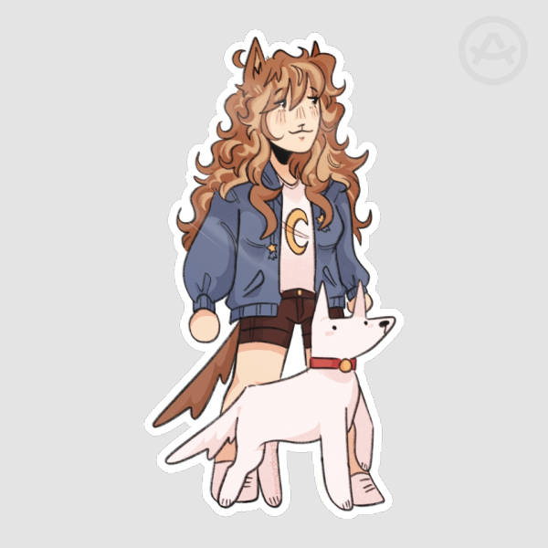 PearlescentMoon Sticker