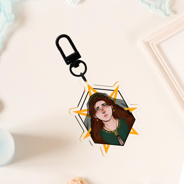 Alicent Hightower || HOTD || Clear Acrylic Keychain