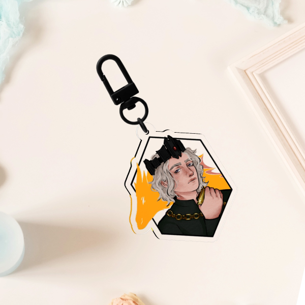 Aegon II Targaryen || HOTD || Clear Acrylic Keychain