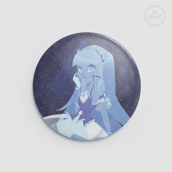 Talia | Lolirock | 58 mm Glitter Round Badge