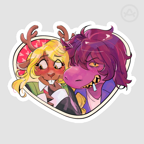[Deltarune] Suselle Die Cut Sticker