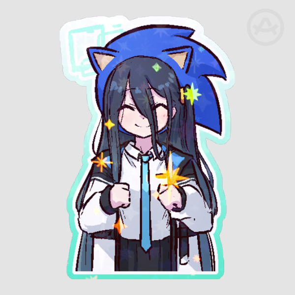 Speedy Arisu Sticker