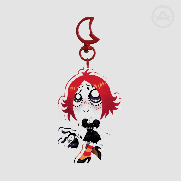 Ruby Gloom Keychain