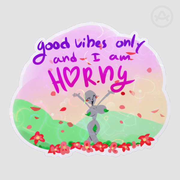 "Good vibes" Die Cut Stickers
