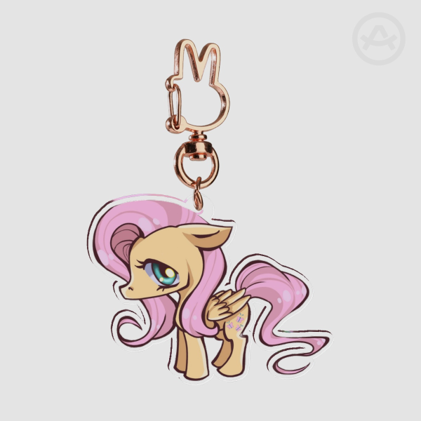 Fluttershy My Little Pony Keychain