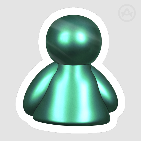 Frutiger Aero_Mini Avatar (Green)