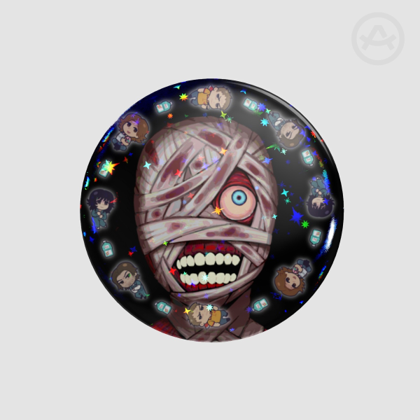 Mouthwashing Round Badge