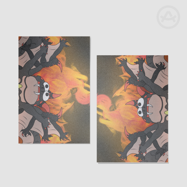 EVERYTHING BURNS Postcards