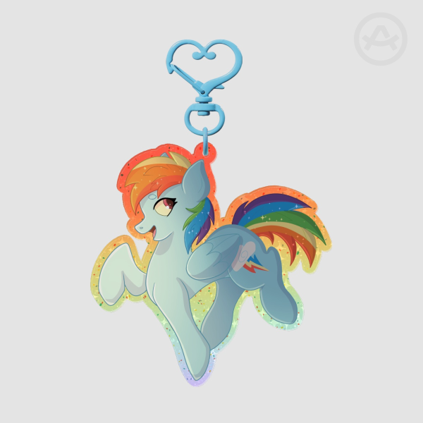 My Little Pony Rainbow Dash Keychain