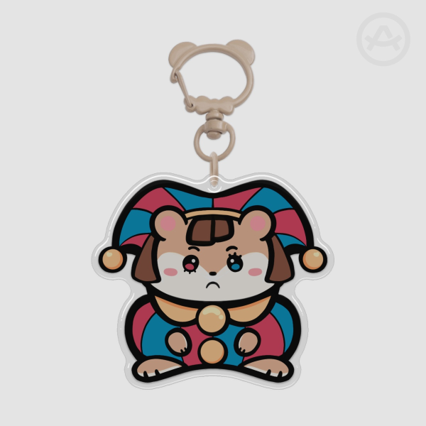 Pomster Epoxy Acrylic Keychain