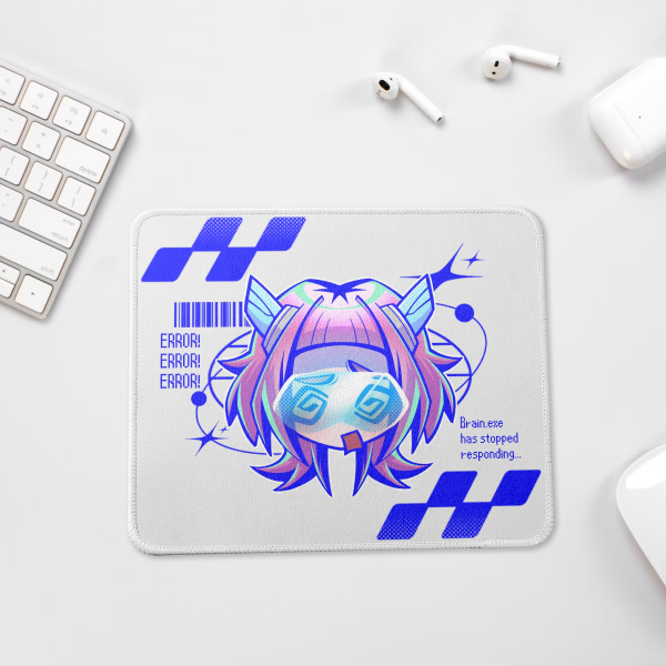👾 ERROR GIRL Mouse Pad