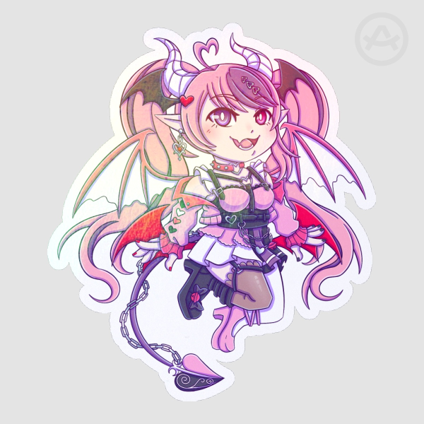 Ironmouse Holo Sticker