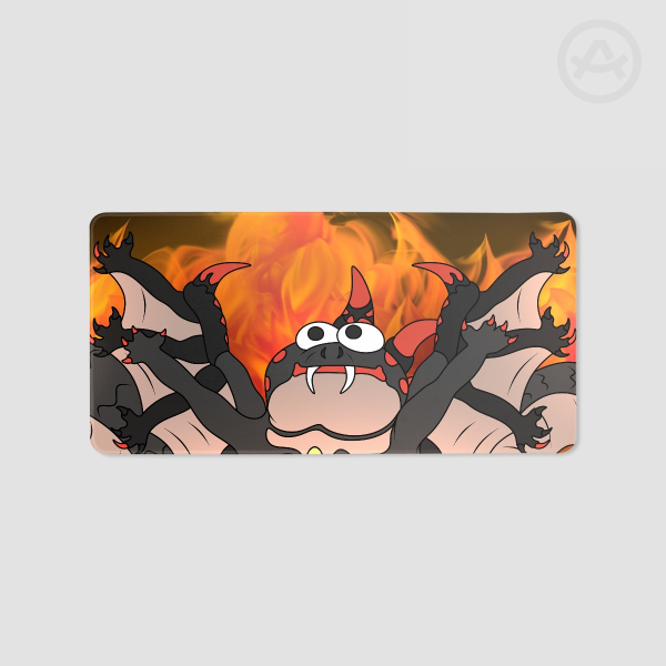 EVERYTHING BURNS Desk Pad
