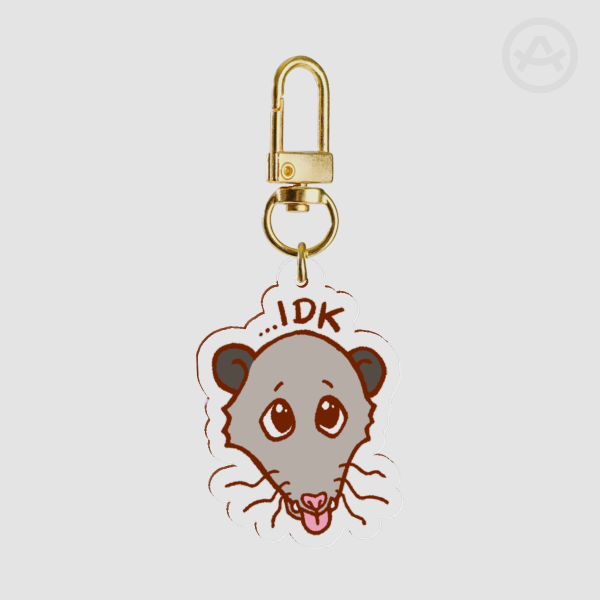 Original Art | ... IDK Clear Acrylic Keychain