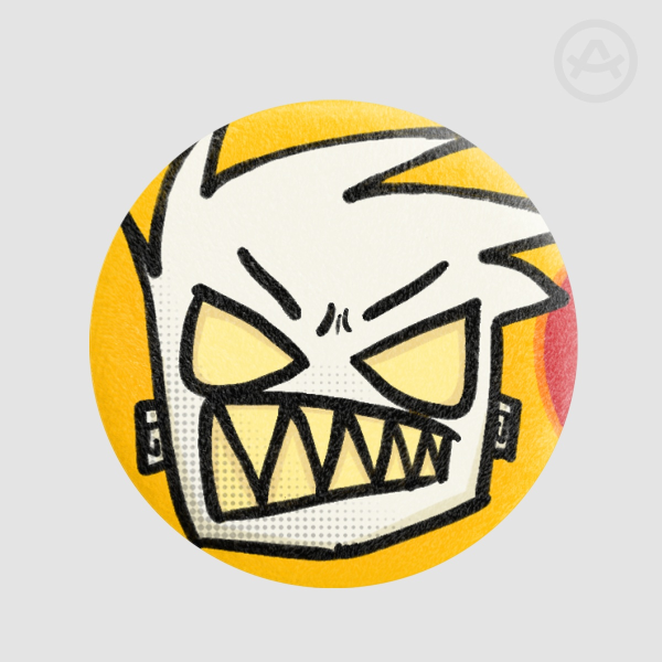 UNBRIDLED FURY!! Plush Badge